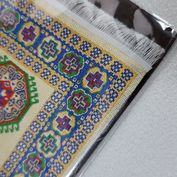 Woven Mini Rug Mouse Pad - Philippians 4:6 - Make in Turkey - Picture 4 of 10